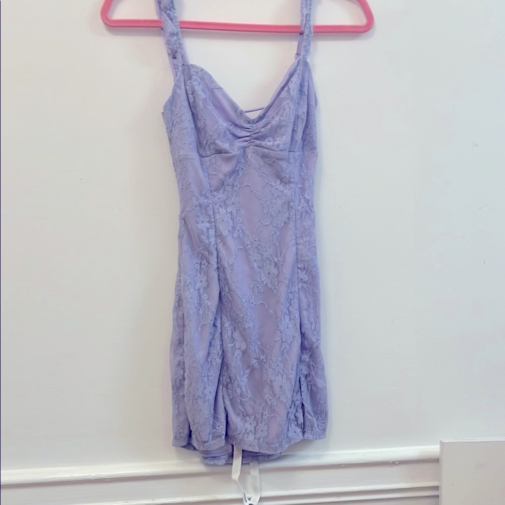 Lucy In The Sky🌸Lavender Lace Slip Dress💜💜
